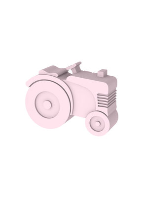 Blafre Lunchbox 2 compartimenten Tractor light pink
