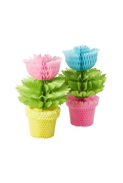 Flowerpot honeycomb assorti