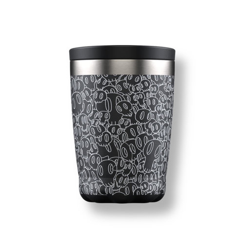 Chilly's Chilly's Coffee Cup 340ml Skulls Chilly's Chilly's Coffee Cup 340ml Skulls
