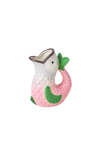 Kan / vaas aardewerk Fish small
