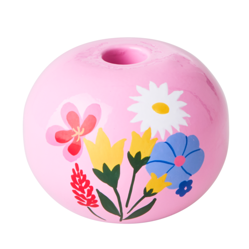 Rice Kandelaar metaal small Pink Rice Kandelaar metaal small Pink