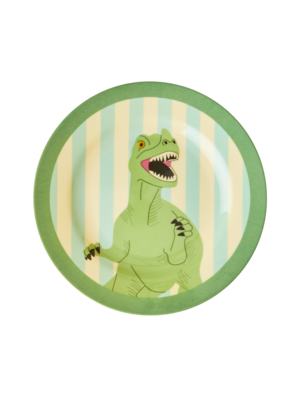 Rice Melamine Kids Lunch bord Dino '22