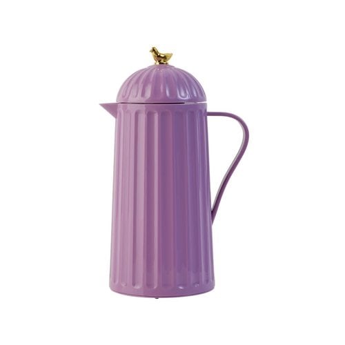 Rice Thermos Lavender - gold bird