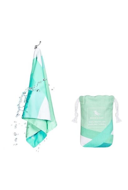 Cooling Towel Go Faster Race Teal