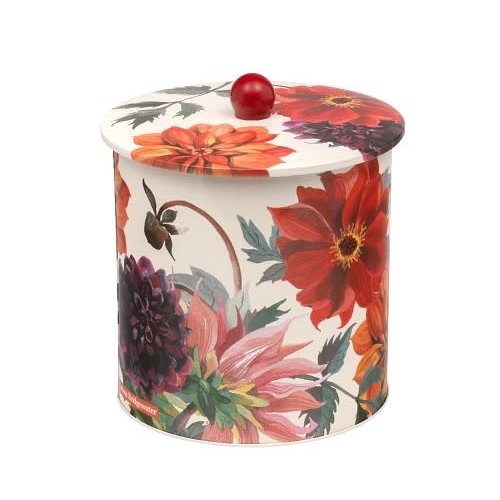 Emma Bridgewater Blik Biscuit Barrel Flowers - Dahlias