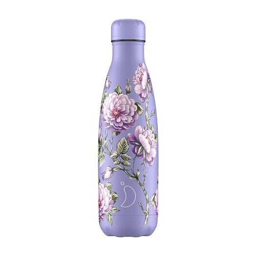 Chilly's Chilly's Bottle 500ml Violet Roses Chilly's Chilly's Bottle 500ml Violet Roses