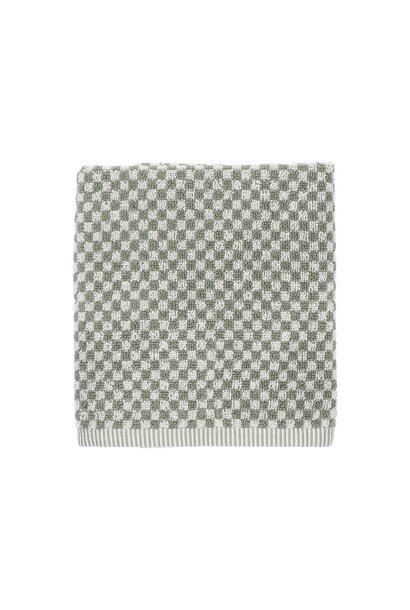 Keuken handdoek Small Check dark green