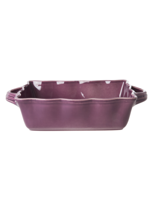 Rice Oven Dish rectangle medium Deep Purple