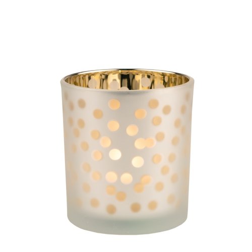 Räder Teelicht halter Glossy light Dots small