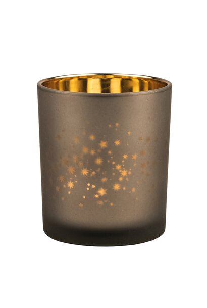 Theelicht houder Glossy light Star large