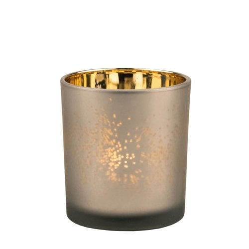 Räder Tea light holder Glossy light stardust small