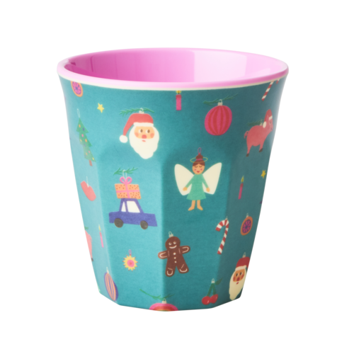 Rice Melamine beker Christmas All Over '22