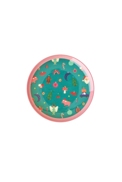 Melamine dessert bord Christmas All Over '22