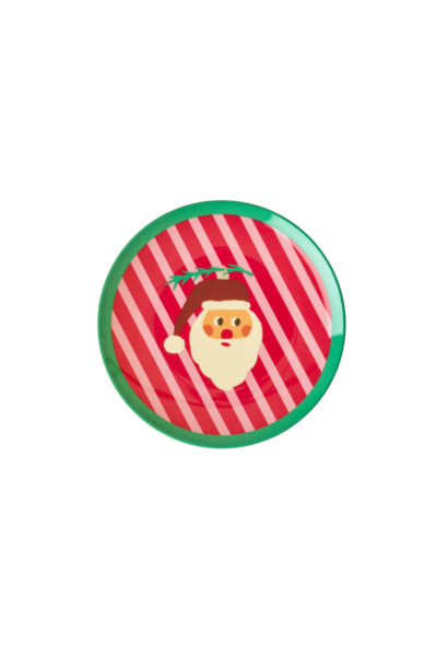 Melamine dessert bord Christmas Santa '22