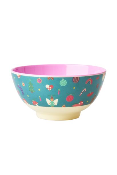 Melamine kom medium Christmas All Over '22