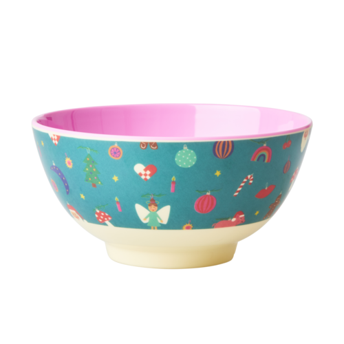 Rice Melamine bowl Christmas All Over '22