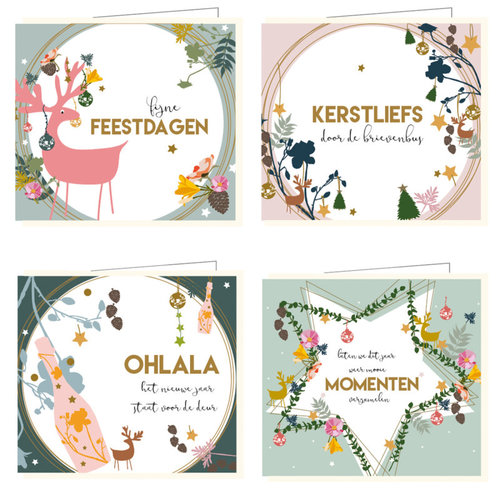 Kelly Marie Xmas Leuke Wensen kaarten box 3 Kelly Marie Xmas Leuke Wensen kaarten box 3
