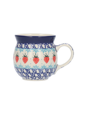 Bunzlau Castle Mug Farmer 240ml Strawberry Fruit