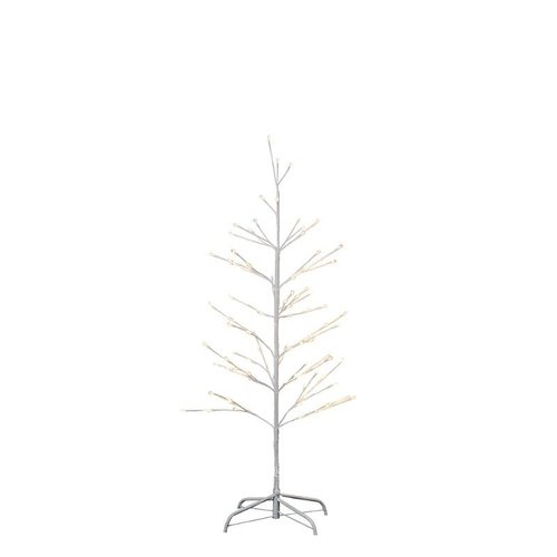 Isaac boom tree white/snowy H160cm Ø50cm 228 LED lights - Heerlijck Thuis