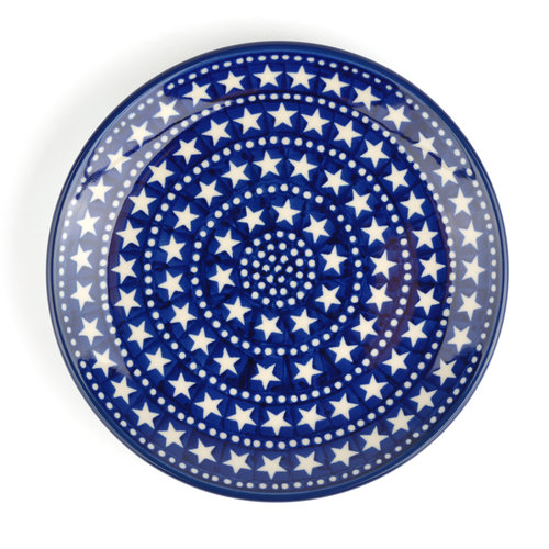 Bunzlau Castle Bord Ø 20cm Blue Stars Bunzlau Castle Bord Ø 20cm Blue Stars