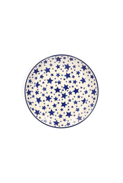 Bord Ø 20cm White Stars
