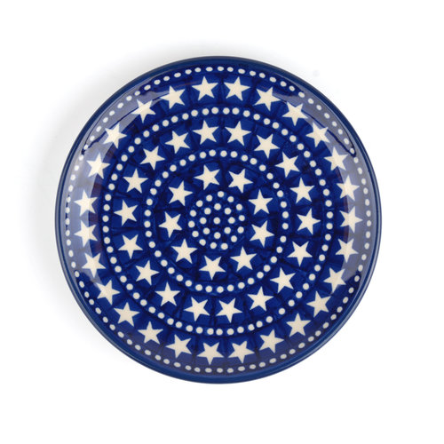 Bunzlau Castle Gebaksbord Ø 16cm Blue Stars Bunzlau Castle Gebaksbord Ø 16cm Blue Stars