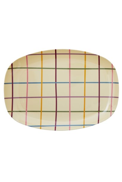 Melamine ovaal bord Check