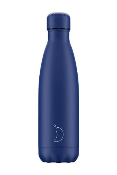 Chilly's Bottle 500ml All Matte Blue
