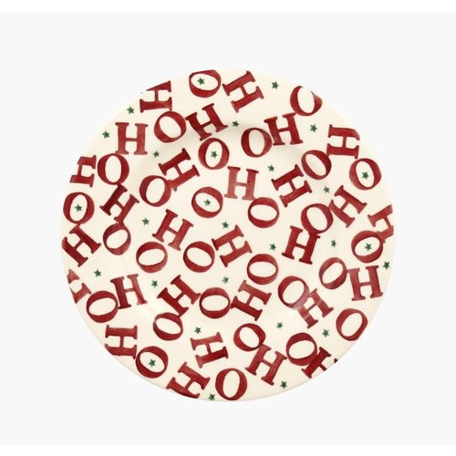 Emma Bridgewater 8.5 Plate Ho Ho Ho all over Emma Bridgewater 8.5 Plate Ho Ho Ho all over