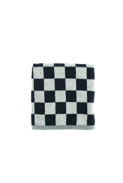 Keuken handdoek Block black