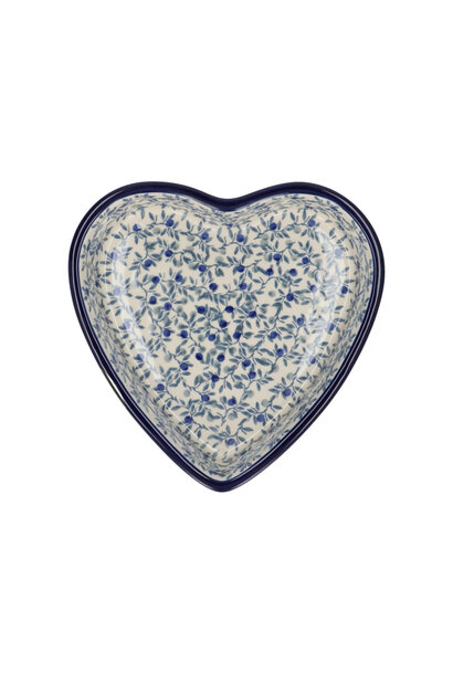 Ovenschaal Hart 720ml Blue Olive