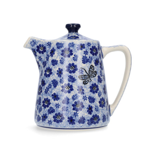 Bunzlau Castle Theepot Straight 1000ml Dragonfly Bunzlau Castle Theepot Straight 1000ml Dragonfly