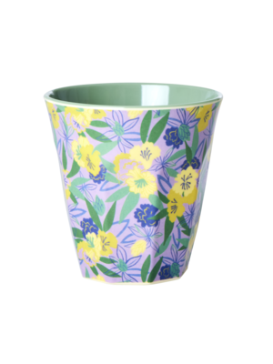 Rice Melamine cup Fancy Pansy