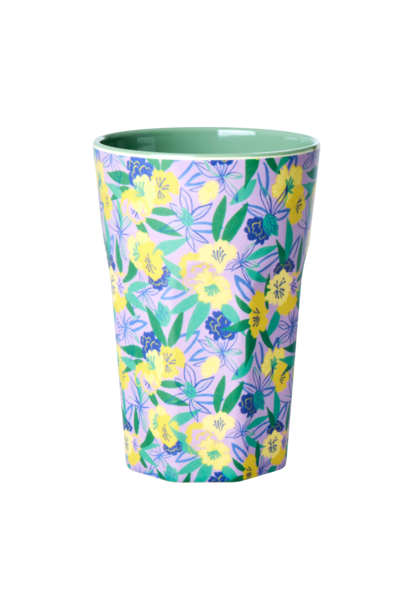 Melamine Tall beker Fancy Pansy