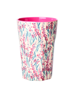 Rice Melamine Tall beker Floral Field