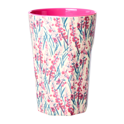 Rice Melamine Tall beker Floral Field