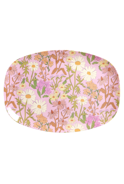 Melamine ovaal bord Daisy Dearest