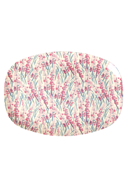Melamine ovaal bord Floral Field