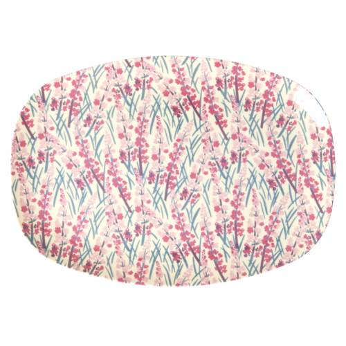 Rice Melamine ovaal bord Floral Field