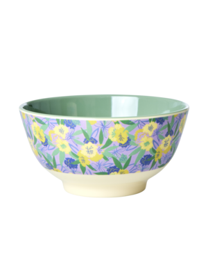 Rice Melamine kom Fancy Pansy