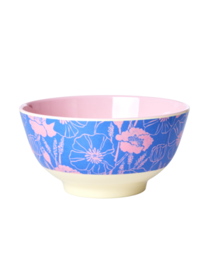 Rice Melamine kom Poppies Love