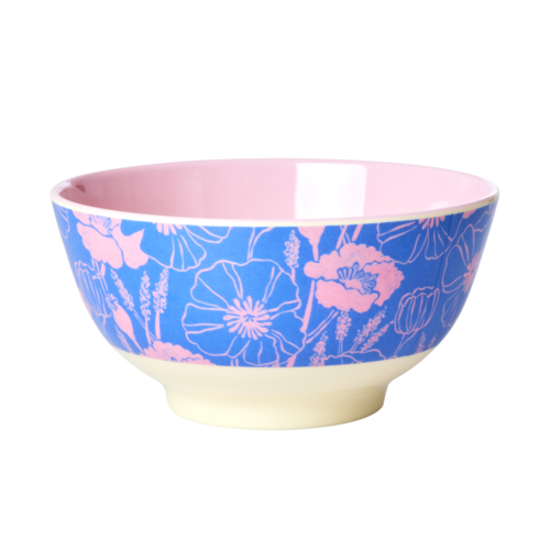 Rice Melamine kom Poppies Love