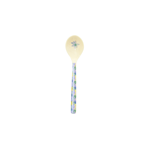 Rice Melamine korte lepel Fancy Pansy Rice Melamine korte lepel Fancy Pansy