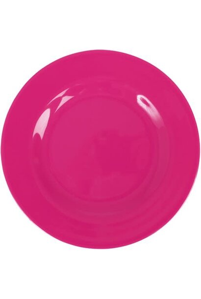 Melamine Diner bord Fuchsia