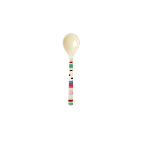 Rice Melamine korte lepel 'Believe' Louises Stripe Rice Melamine korte lepel 'Believe' Louises Stripe