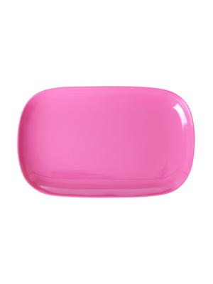 Rice Melamine rechthoekig bord medium fuchsia