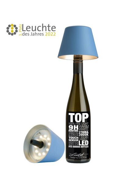 TOP led flessen lamp blue