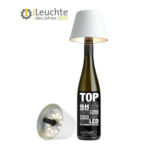 Sompex design for life TOP led flessen lamp white Sompex design for life TOP led flessen lamp white