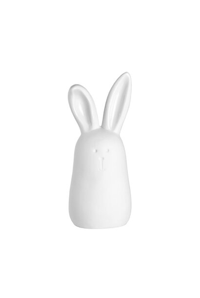 Porseleinen Paas Bunny medium wit '23