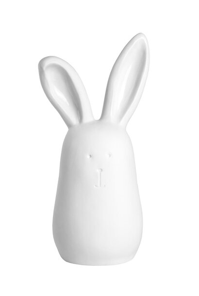 Porseleinen Paas Bunny large wit '23